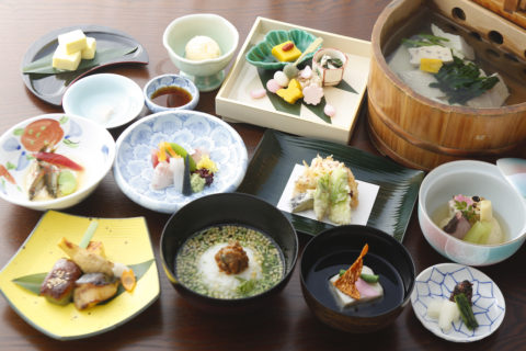 春の特別豆腐懐石「音羽」