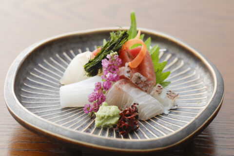 向付・旬の造り盛合わせ