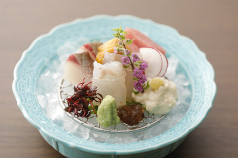 向付・旬の造り盛合わせ