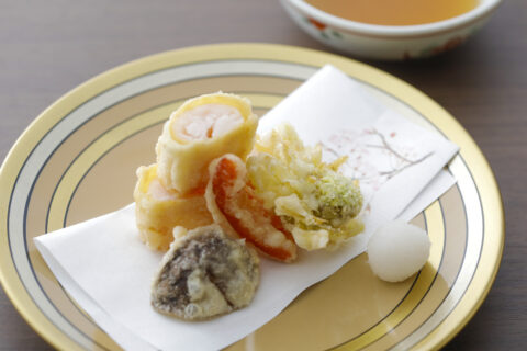 揚物・甘海老東寺揚げ