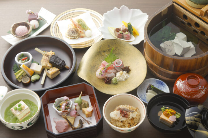 春の特別懐石「音羽」（祇園店）