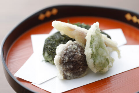 揚物・鮑の磯揚げ